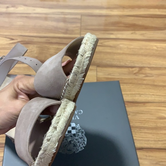 Vince Camuto Leera Wedges in Dusty Mink - Picture 9 of 10